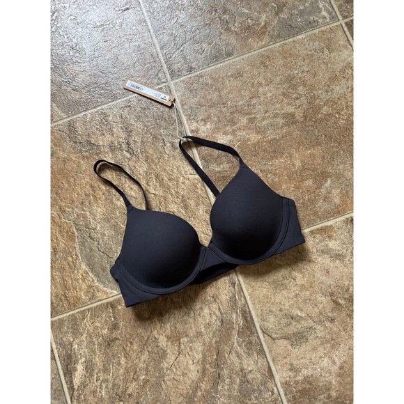 Skims Fits Everybody T-shirt Bra Onyx 32B - Picture 3 of 6